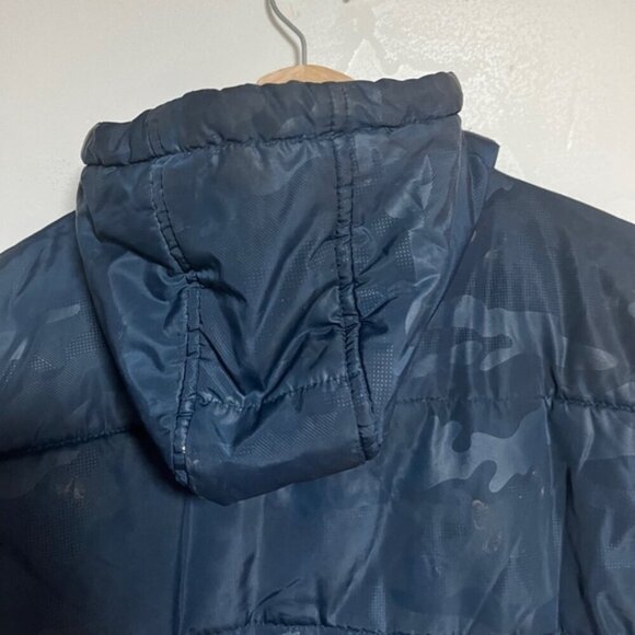 Kenneth Cole Camo Hooded Puffer Jacket Men’s Size S - Picture 7 of 10